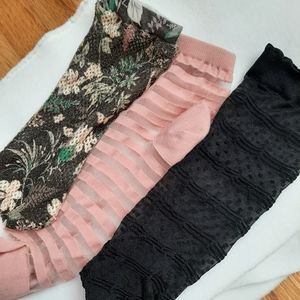 Set of three Urban Outfitters Socks